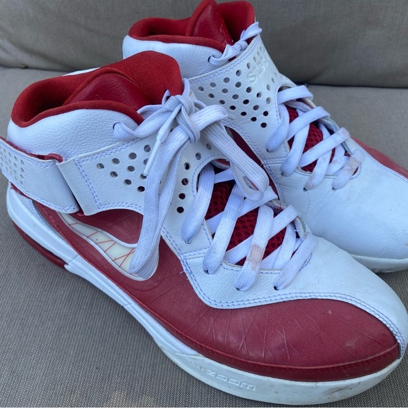 Nike lebron sldr V red & white - Picture 2 of 5
